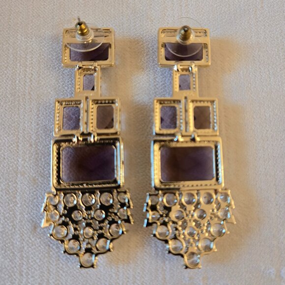 Stunning Nicola BathieArt Deco Earrings - Picture 5 of 10